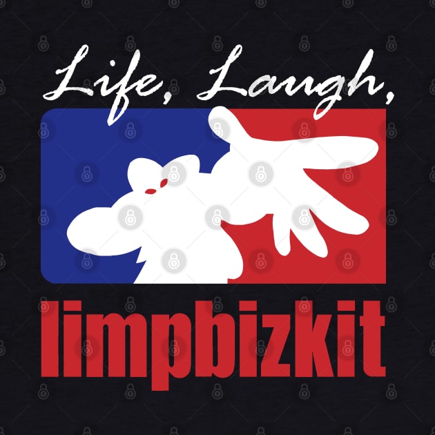 Live Laugh Limp Bizkit Vintage Bootlag by Multidimension art world